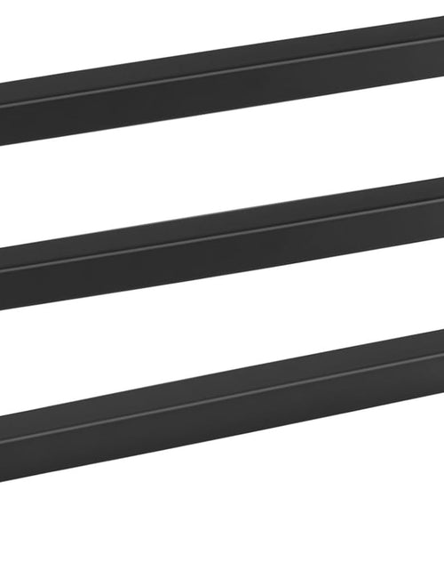 Load image into Gallery viewer, 10 Pack Black Square Bar Cabinet Pull Drawer Handle Stainless Steel Modern Hardware for Kitchen and Bathroom Cabinets Cupboard,Center to Center 10In(256Mm) Black Drawer Pulls
