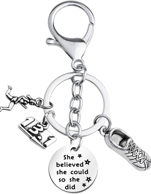 Load image into Gallery viewer, Runner Gifts Running Gift Runner Keychain Jewelry Running Gifts
